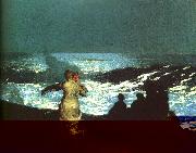 Winslow Homer Summer Night USA oil painting artist
